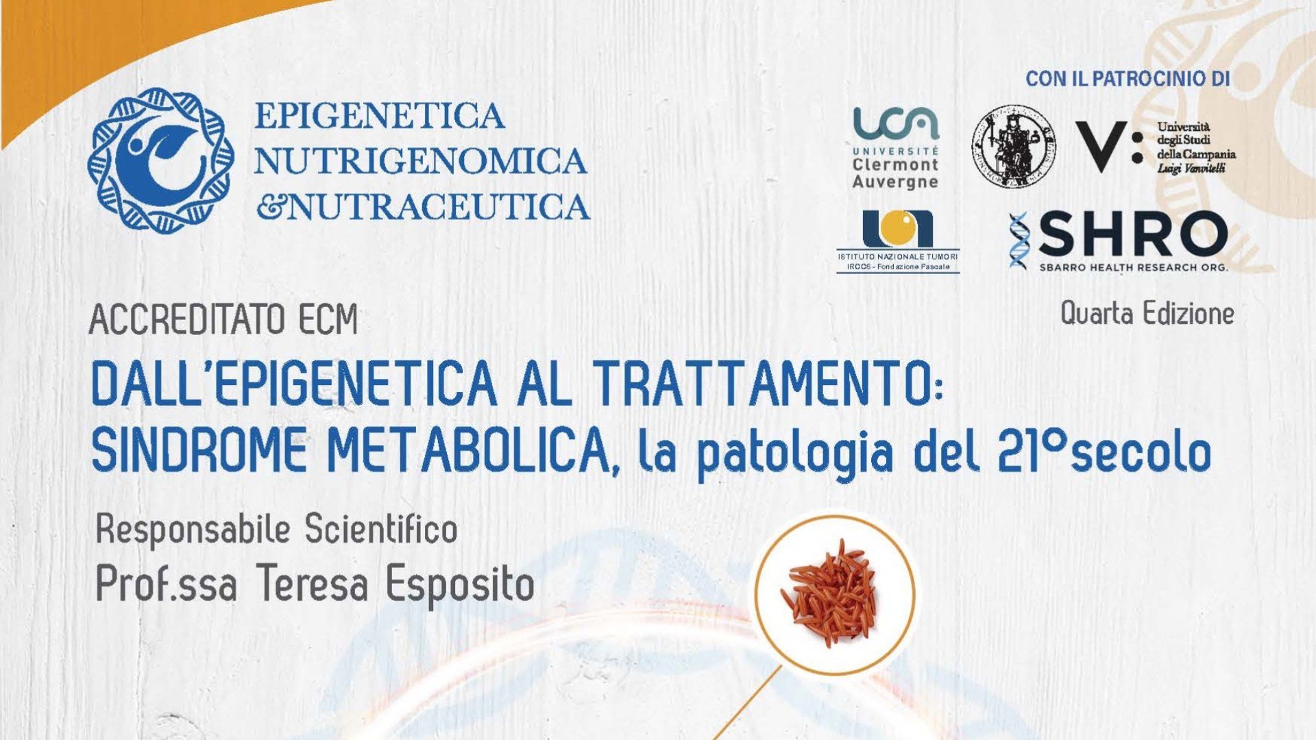 Dall'epigenetica al trattamento: sindrome metabolica, la patologia del 21°secolo