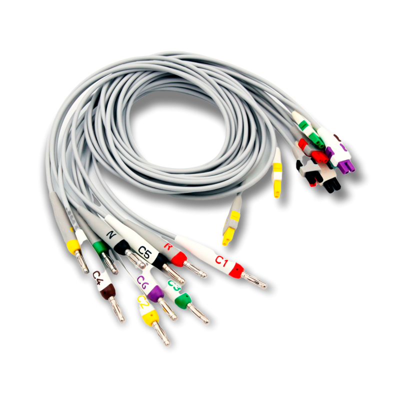 Cavo MAC 10 cavetti con connettore a Banana